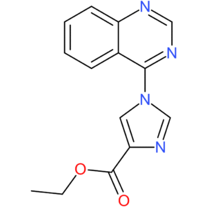 Ethyl 1-(quinazolin-4-yl)-1H-imidazole-4-carboxylate