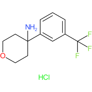 4-[3-(Trifluoromethyl)phenyl]oxan-4-amine hydrochloride