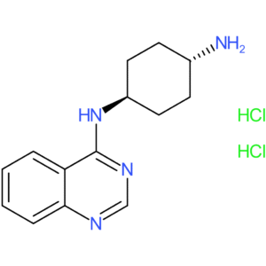 (1R*,4R*)-1-N-(Quinazolin-4-yl)cyclohexane-1,4-diamine dihydrochloride