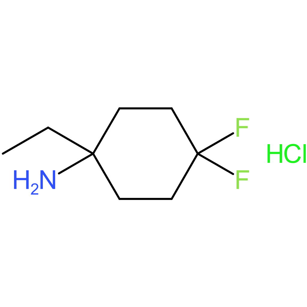 1-Ethyl-4,4-difluorocyclohexan-1-amine hydrochloride