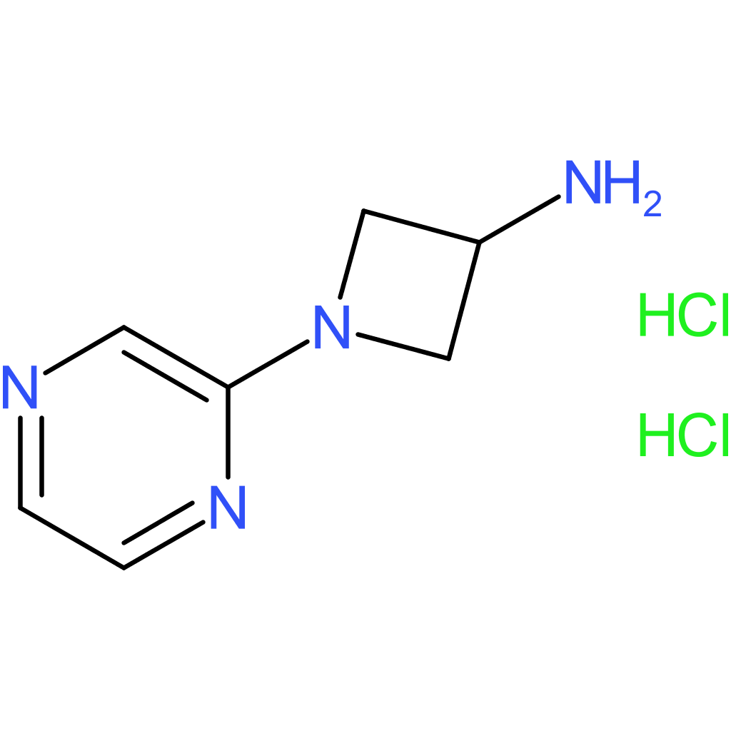 1-(Pyrazin-2-yl)azetidin-3-amine dihydrochloride