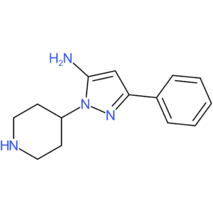3-Phenyl-1-(piperidin-4-yl)-1H-pyrazol-5-amine