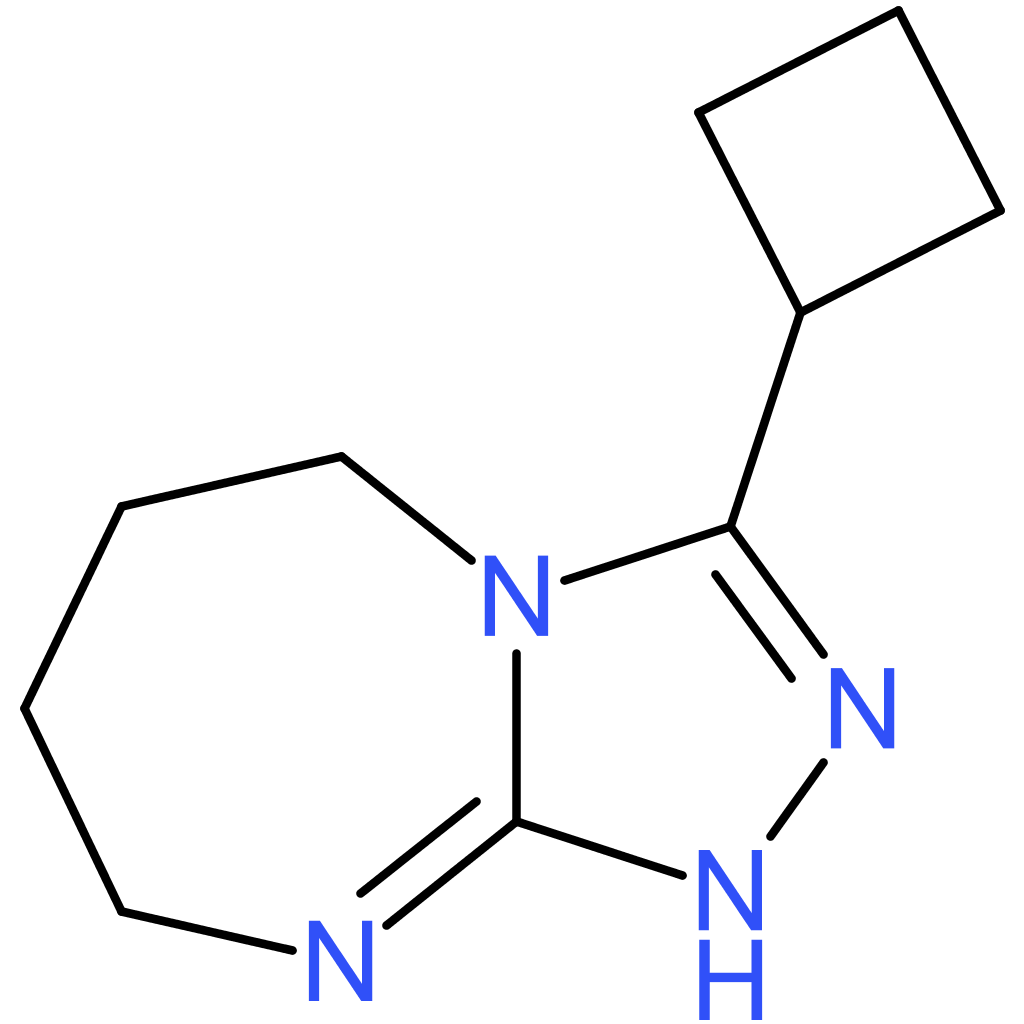 3-Cyclobutyl-5H,6H,7H,8H,9H-[1,2,4]triazolo[4,3-a][1,3]diazepine