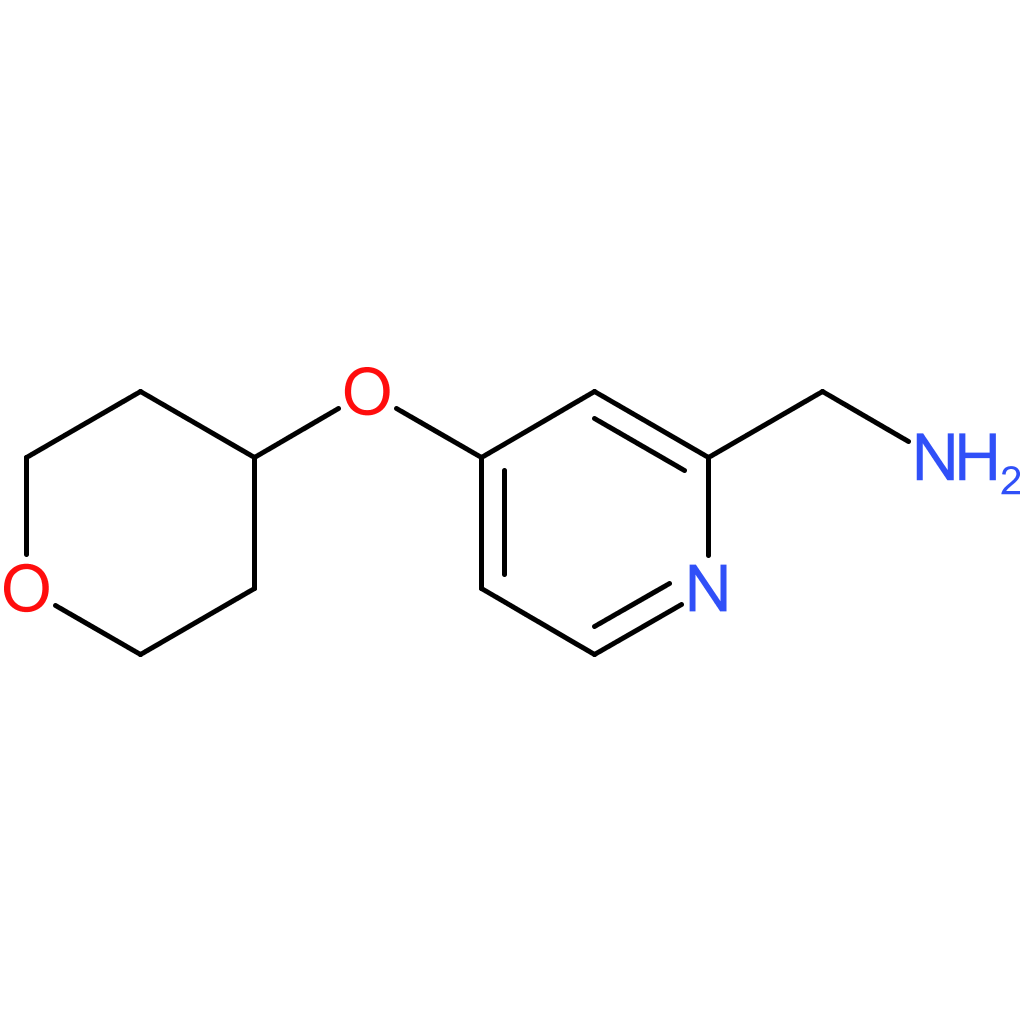[4-(Oxan-4-yloxy)pyridin-2-yl]methanamine