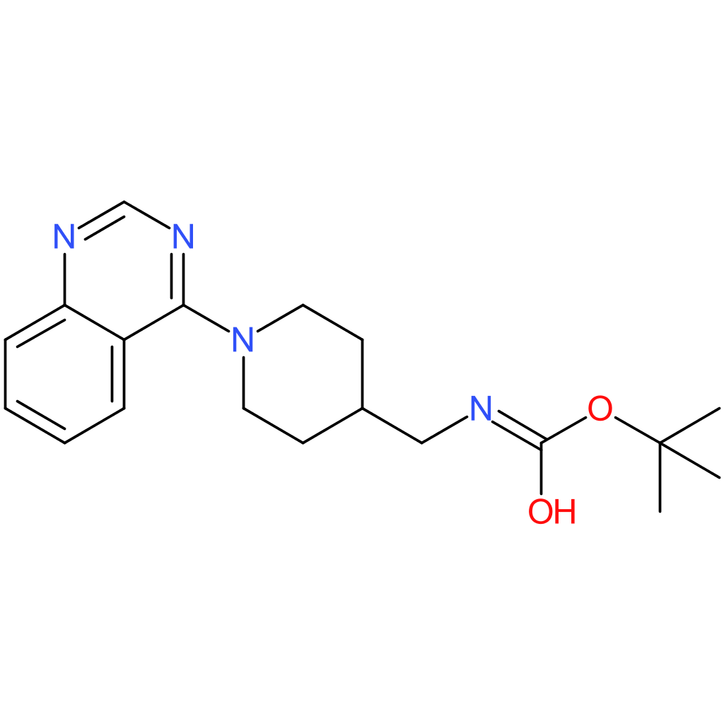 tert-Butyl N-{[1-(quinazolin-4-yl)piperidin-4-yl]methyl}carbamate