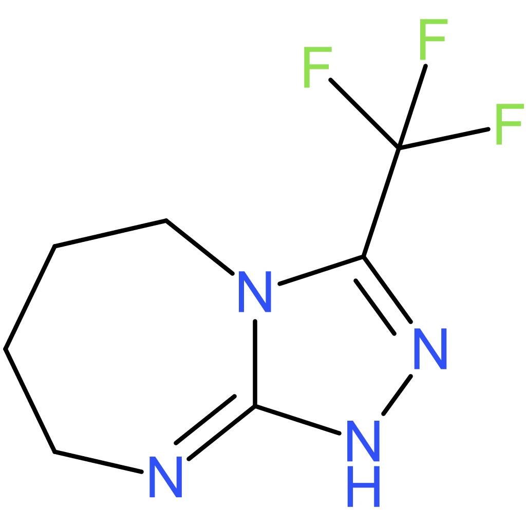 3-(Trifluoromethyl)-5H,6H,7H,8H,9H-[1,2,4]triazolo[4,3-a][1,3]diazepine