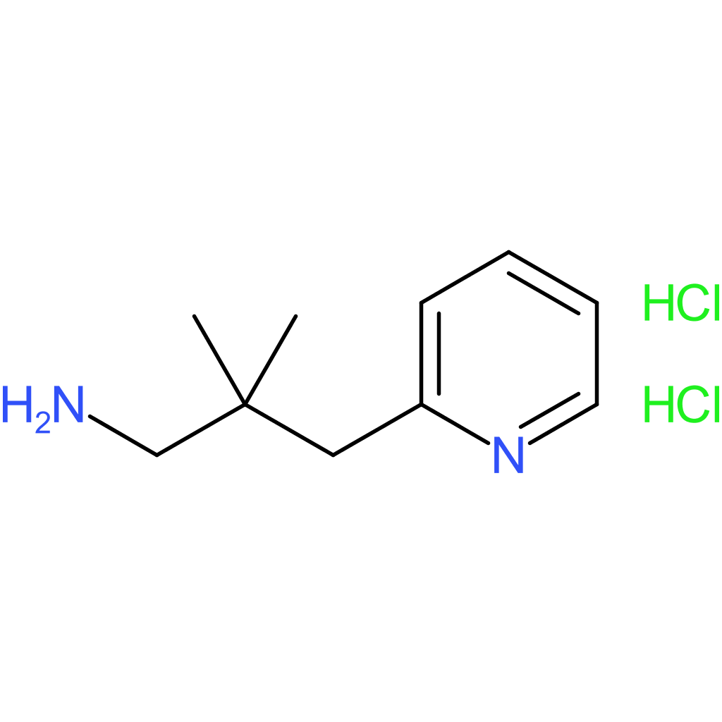 2,2-Dimethyl-3-(pyridin-2-yl)propan-1-amine dihydrochloride