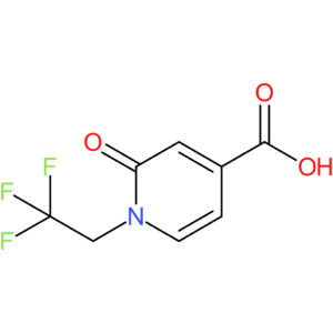 2-Oxo-1-(2,2,2-trifluoroethyl)-1,2-dihydropyridine-4-carboxylic acid