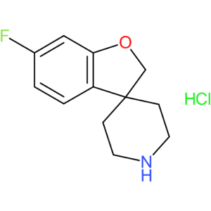 6-Fluoro-2H-spiro[1-benzofuran-3,4′-piperidine] hydrochloride