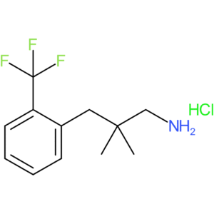2,2-Dimethyl-3-[2-(trifluoromethyl)phenyl]propan-1-amine hydrochloride