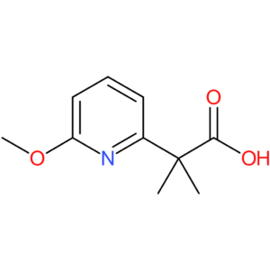 2-(6-Methoxypyridin-2-yl)-2-methylpropanoic acid