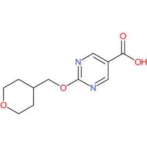 2-(Oxan-4-ylmethoxy)pyrimidine-5-carboxylic acid