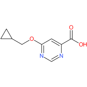 6-(Cyclopropylmethoxy)pyrimidine-4-carboxylic acid