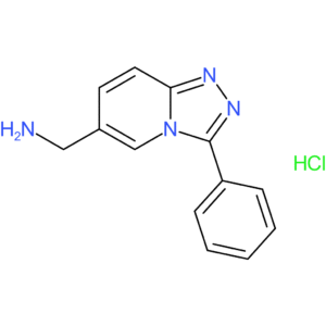 {3-Phenyl-[1,2,4]triazolo[4,3-a]pyridin-6-yl}methanamine hydrochloride