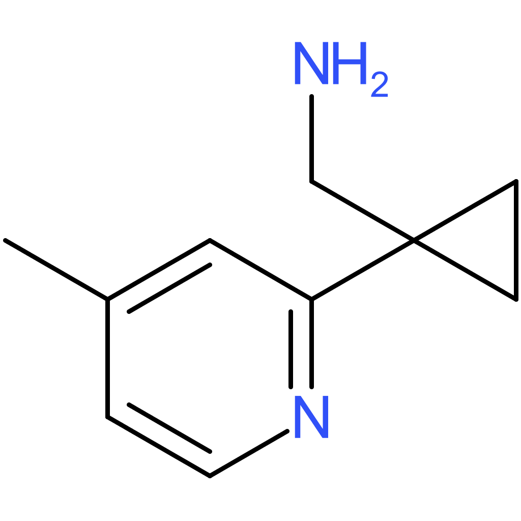 [1-(4-Methylpyridin-2-yl)cyclopropyl]methanamine