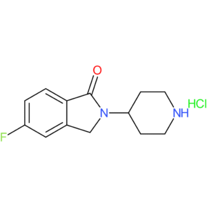 5-Fluoro-2-(piperidin-4-yl)-2,3-dihydro-1H-isoindol-1-one hydrochloride