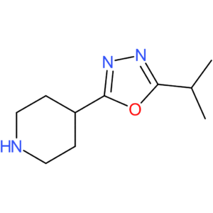 4-[5-(Propan-2-yl)-1,3,4-oxadiazol-2-yl]piperidine