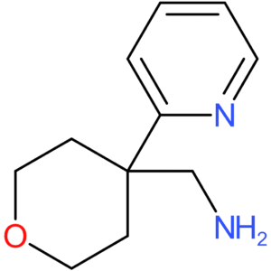 [4-(Pyridin-2-yl)oxan-4-yl]methanamine