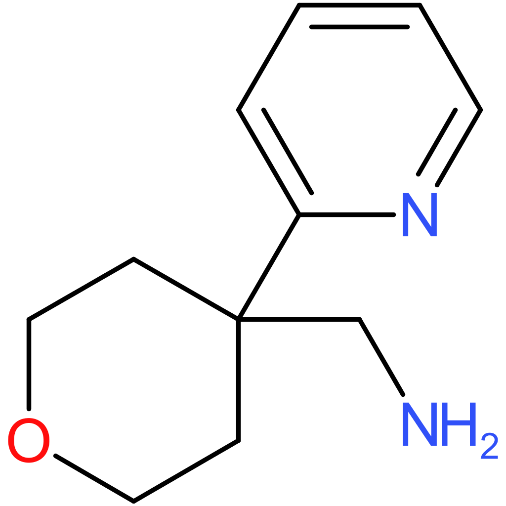 [4-(Pyridin-2-yl)oxan-4-yl]methanamine