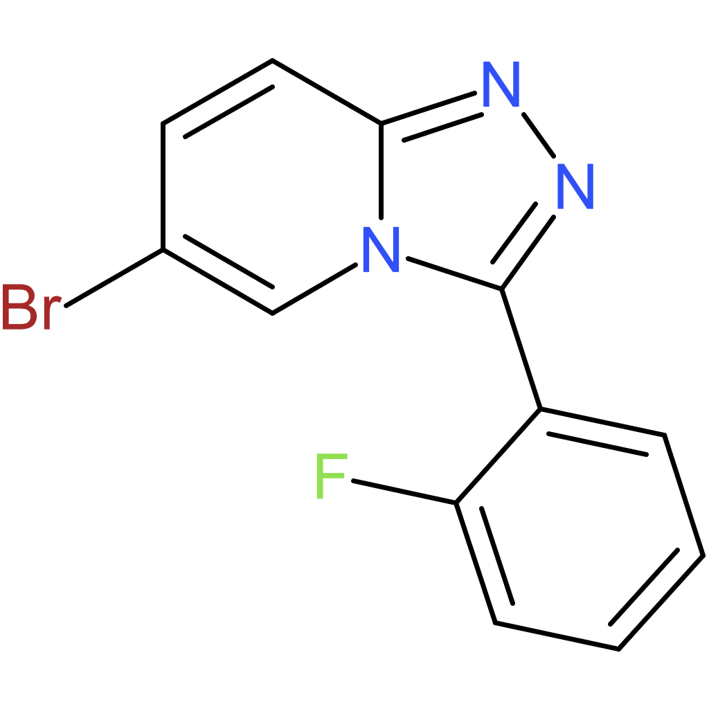6-Bromo-3-(2-fluorophenyl)-[1,2,4]triazolo[4,3-a]pyridine