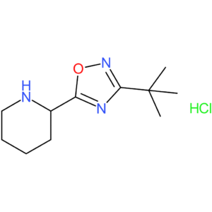 2-(3-tert-Butyl-1,2,4-oxadiazol-5-yl)piperidine hydrochloride