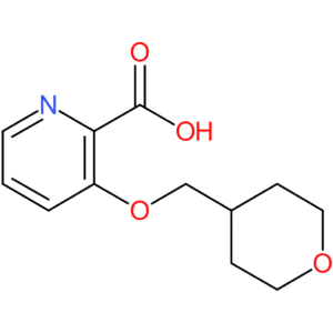 3-(Oxan-4-ylmethoxy)pyridine-2-carboxylic acid