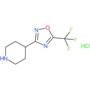 4-[5-(Trifluoromethyl)-1,2,4-oxadiazol-3-yl]piperidine hydrochloride