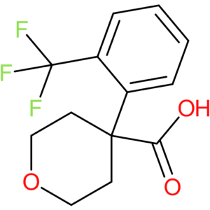 4-[2-(Trifluoromethyl)phenyl]oxane-4-carboxylic acid