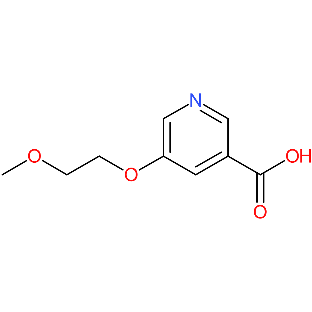 5-(2-Methoxyethoxy)pyridine-3-carboxylic acid