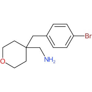 {4-[(4-Bromophenyl)methyl]oxan-4-yl}methanamine