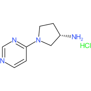 (3S)-1-(Pyrimidin-4-yl)pyrrolidin-3-amine hydrochloride