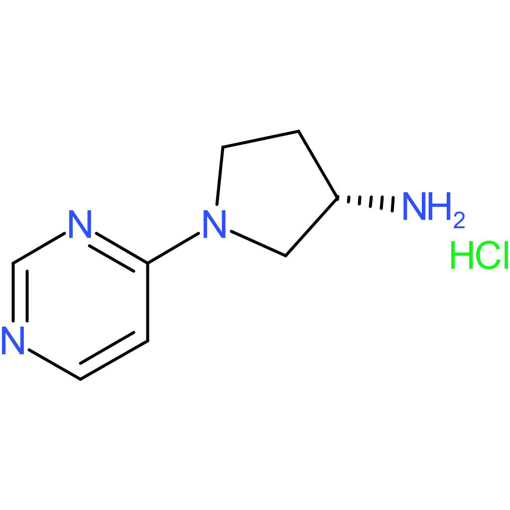 (3S)-1-(Pyrimidin-4-yl)pyrrolidin-3-amine hydrochloride