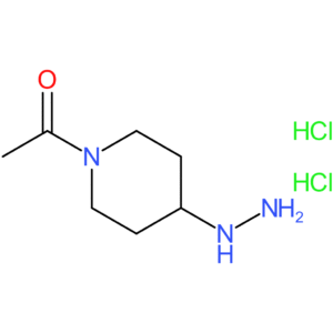 1-(4-Hydrazinylpiperidin-1-yl)ethan-1-one dihydrochloride