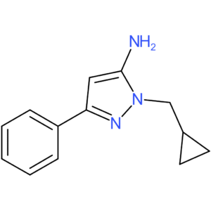 1-(Cyclopropylmethyl)-3-phenyl-1H-pyrazol-5-amine