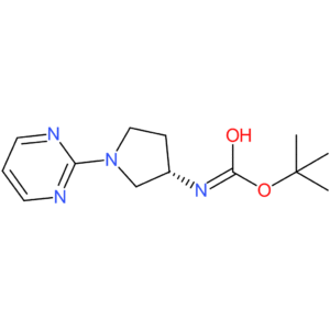 tert-Butyl N-[(3S)-1-(pyrimidin-2-yl)pyrrolidin-3-yl]carbamate