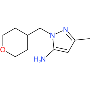 3-Methyl-1-(oxan-4-ylmethyl)-1H-pyrazol-5-amine