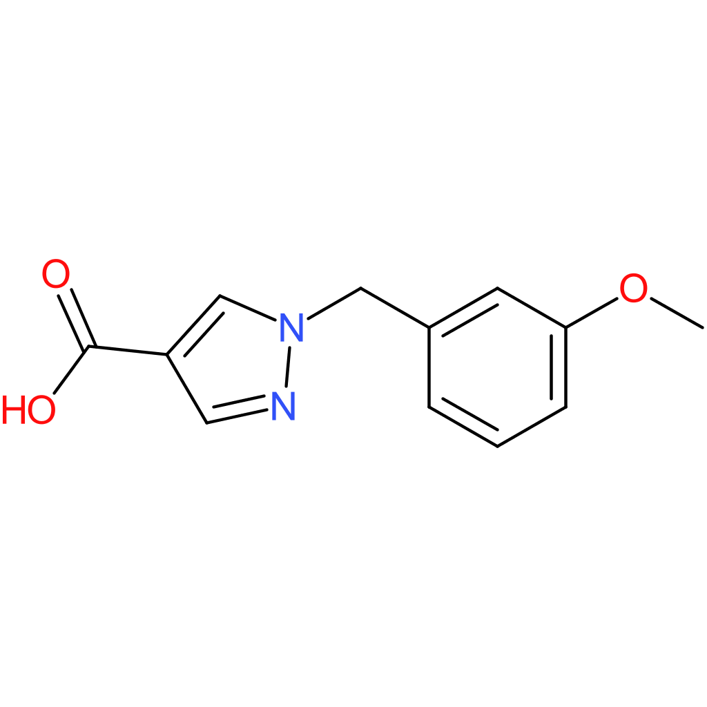 1-(3-Methoxybenzyl)-1H-pyrazole-4-carboxylic acid