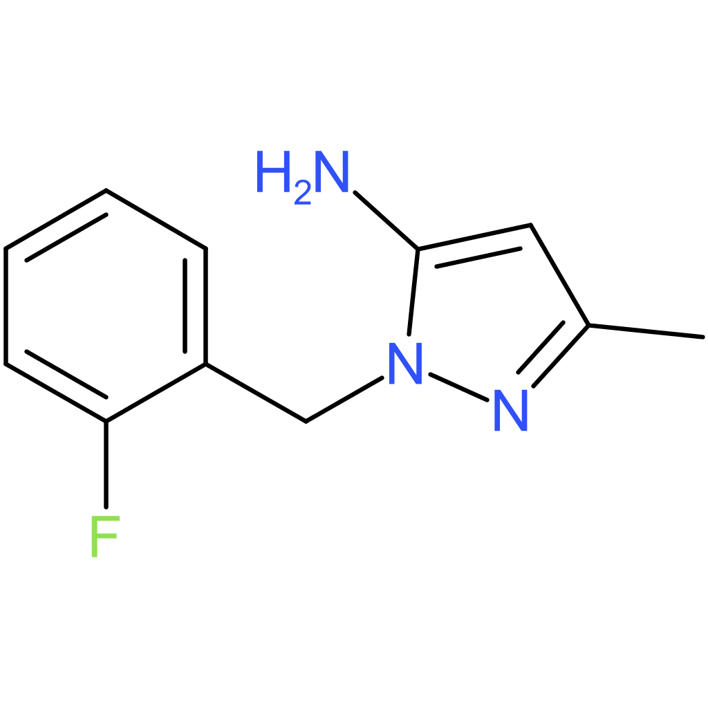 1-(2-Fluorobenzyl)-3-methyl-1H-pyrazol-5-amine