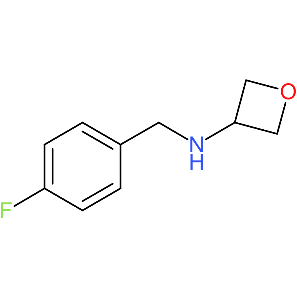 N-(4-Fluorobenzyl)oxetan-3-amine