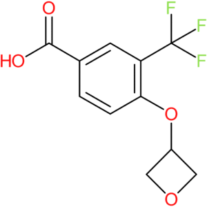 4-(Oxetan-3-yloxy)-3-(trifluoromethyl)benzoic acid