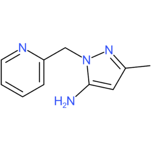 3-Methyl-1-(pyridin-2-ylmethyl)-1H-pyrazol-5-amine