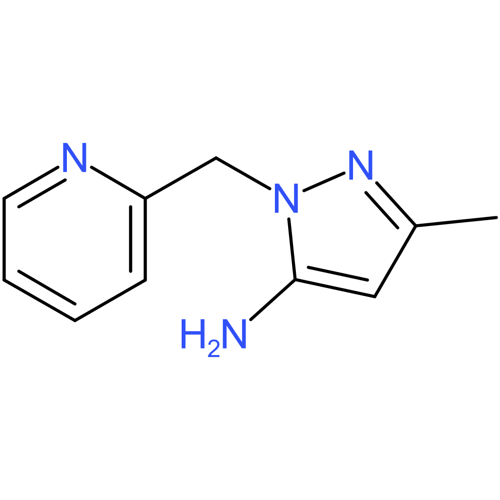 3-Methyl-1-(pyridin-2-ylmethyl)-1H-pyrazol-5-amine