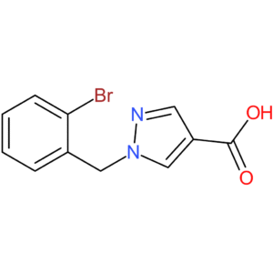 1-(2-Bromobenzyl)-1H-pyrazole-4-carboxylic acid