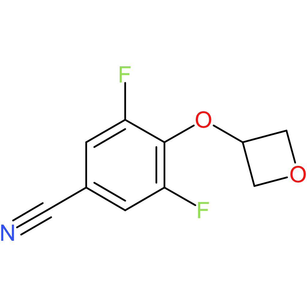 3,5-Difluoro-4-(oxetan-3-yloxy)benzonitrile