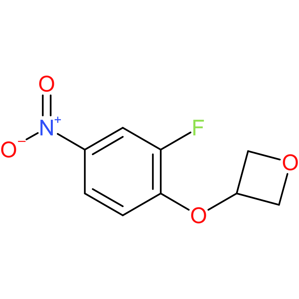 3-(2-Fluoro-4-nitrophenoxy)oxetane
