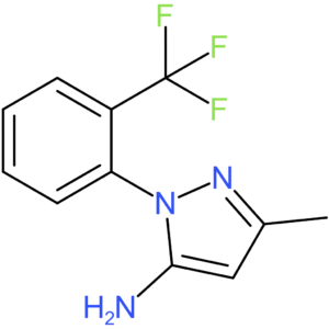 3-Methyl-1-[2-(trifluoromethyl)phenyl]-1H-pyrazol-5-amine