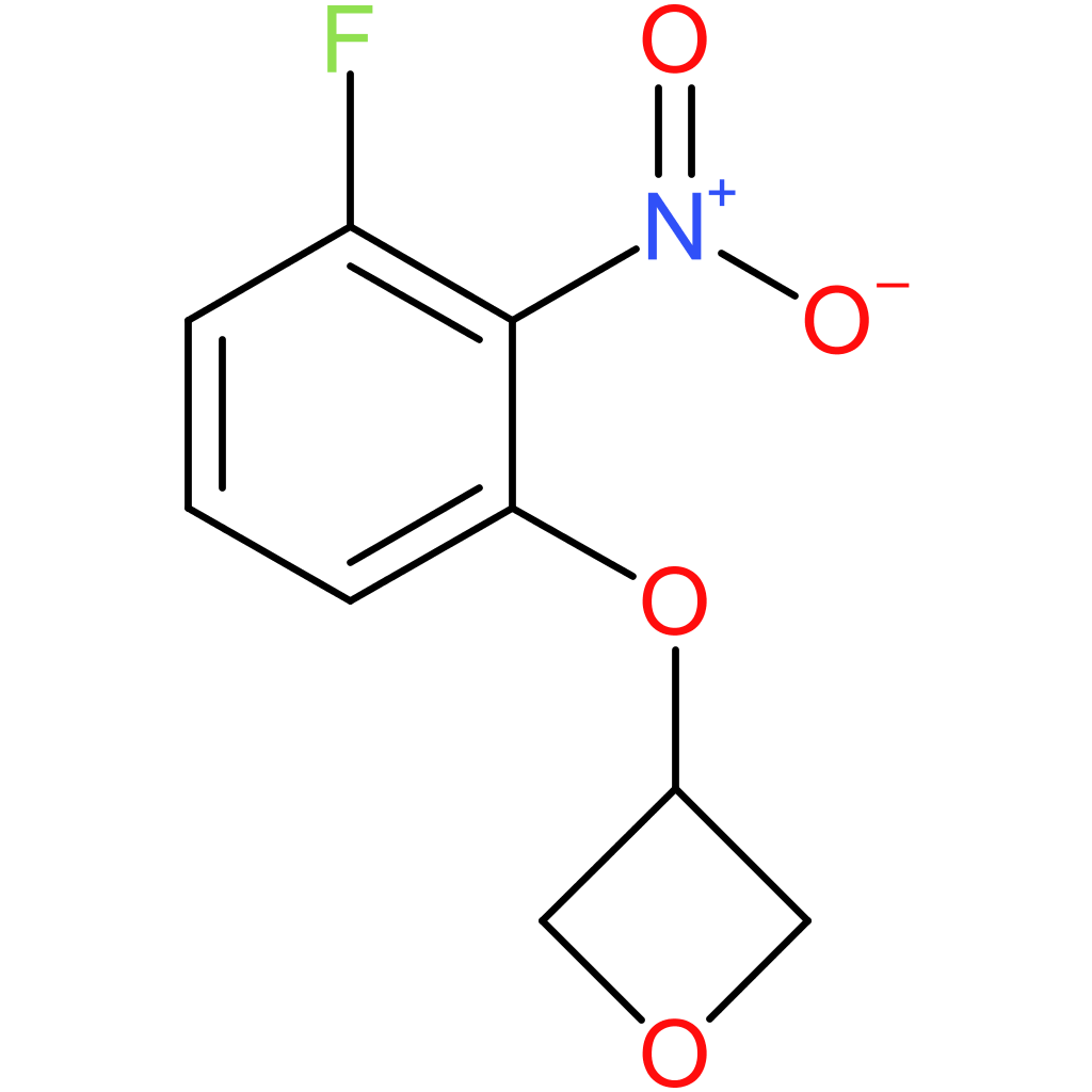 3-(3-Fluoro-2-nitrophenoxy)oxetane
