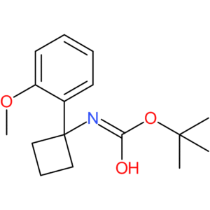 tert-Butyl N-[1-(2-methoxyphenyl)cyclobutyl]carbamate