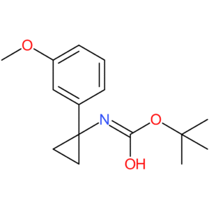 tert-Butyl N-[1-(3-methoxyphenyl)cyclopropyl]carbamate