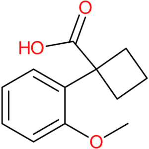1-(2-Methoxyphenyl)cyclobutane-1-carboxylic acid
